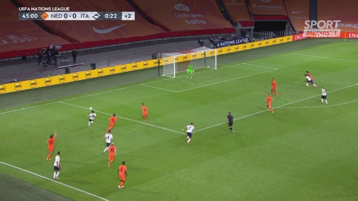 Olanda-Italia 0-1: gli highlights