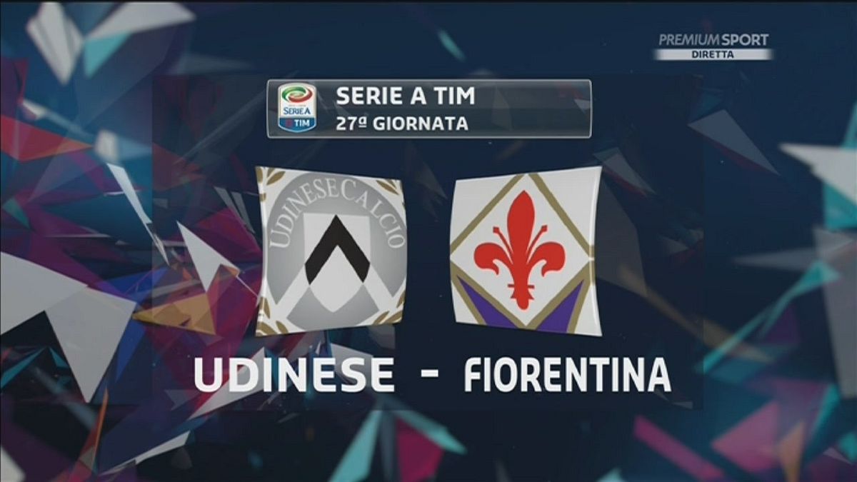 Udinese-Fiorentina 0-2