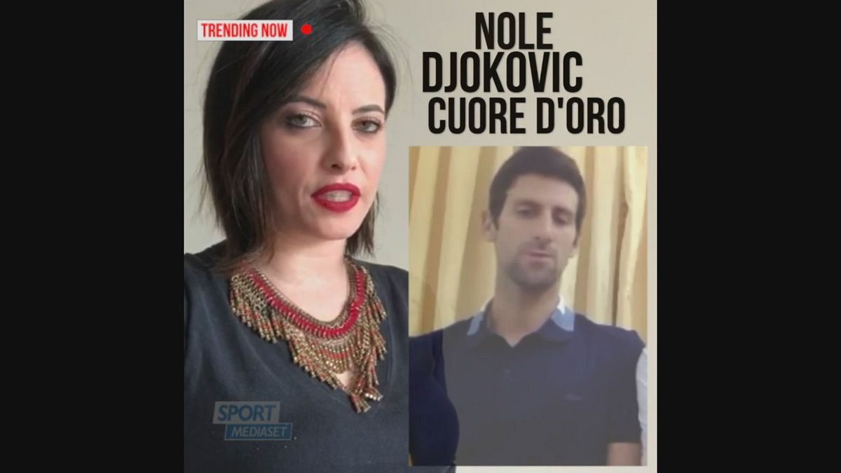 Djokovic cuore d'oro: un milione per la sua Serbia