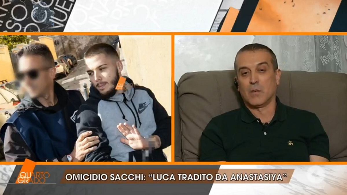 Morte Luca Sacchi, il papà a "Quarto Grado": "Anastasiya vuole solo difendere se stessa"