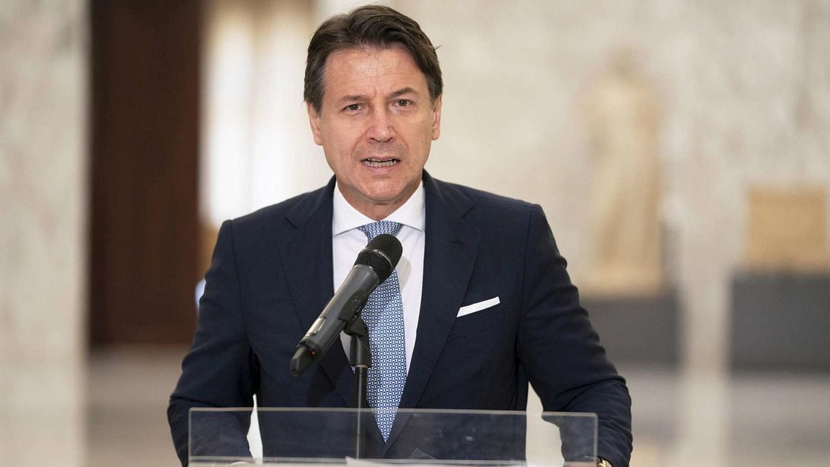 Il presidente del Consiglio Giuseppe Conte