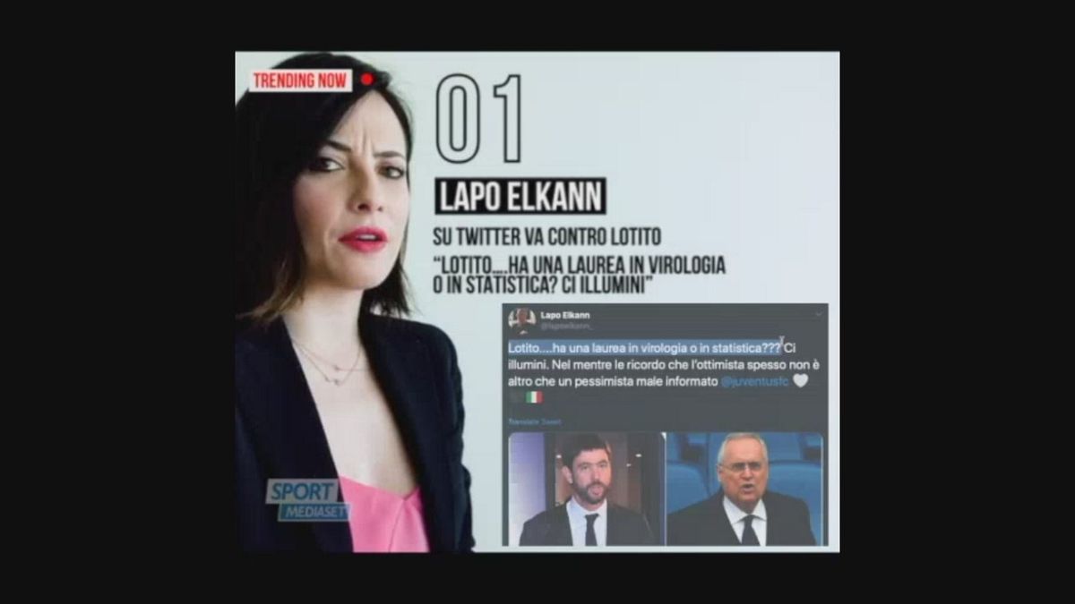 Lapo Elkann VS Lotito: "Ha una laurea in virologia?"