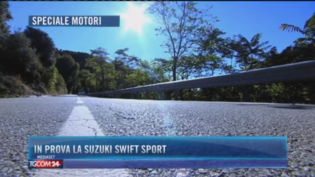 In prova la Suzuki Swift Sport