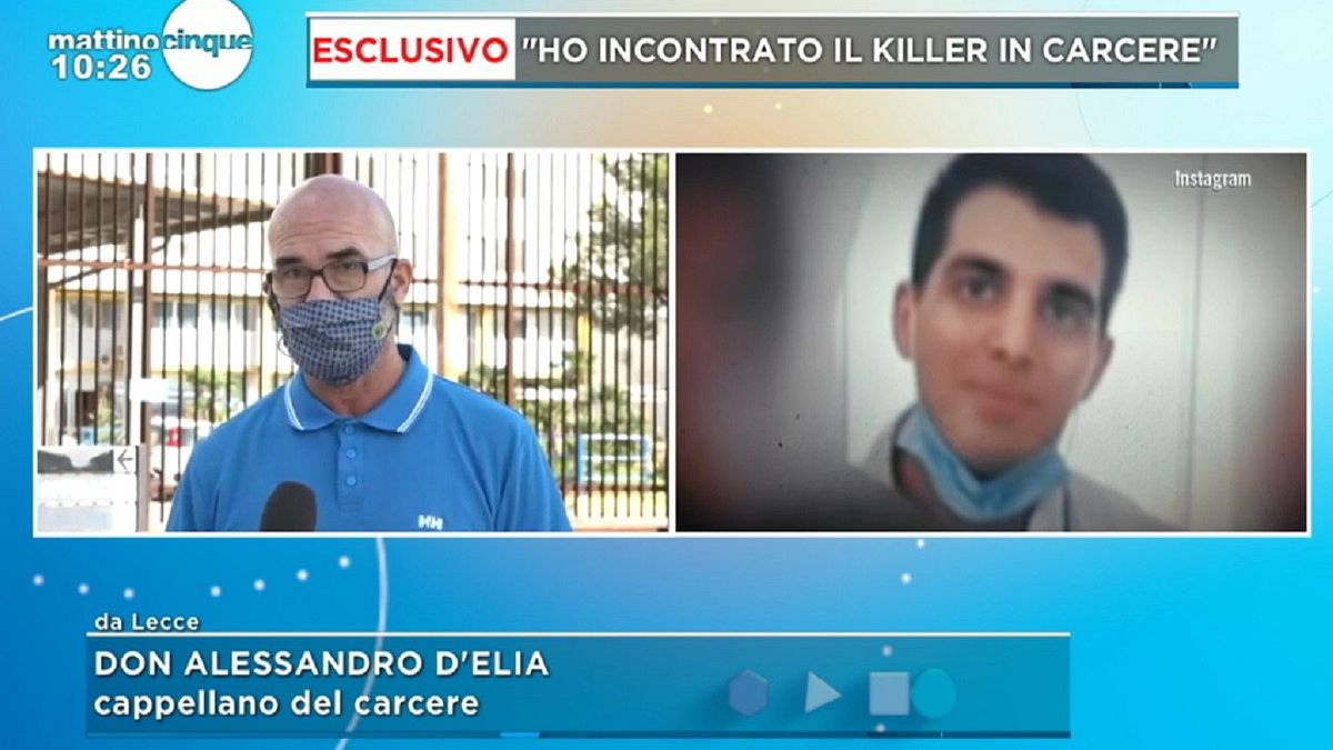 Delitto di Lecce, il cappellano del carcere: "Antonio è consapevole e pentito di quello che ha fatto"