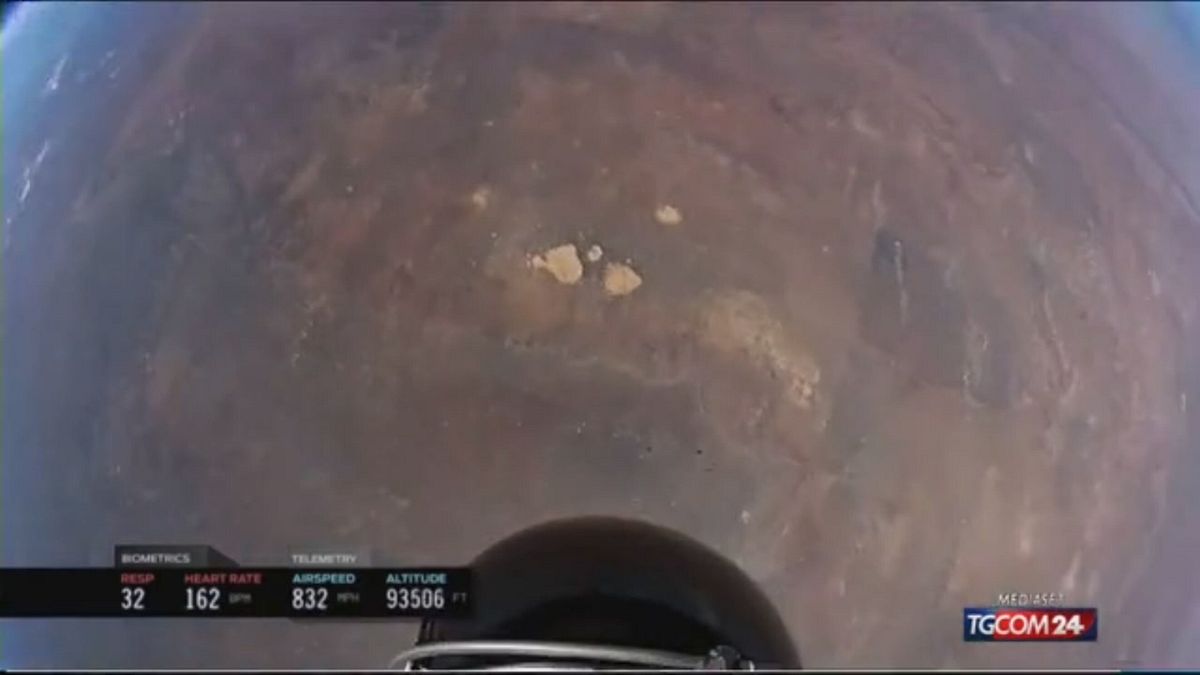 Un salto dallo spazio: ecco cosa ha visto Baumgartner