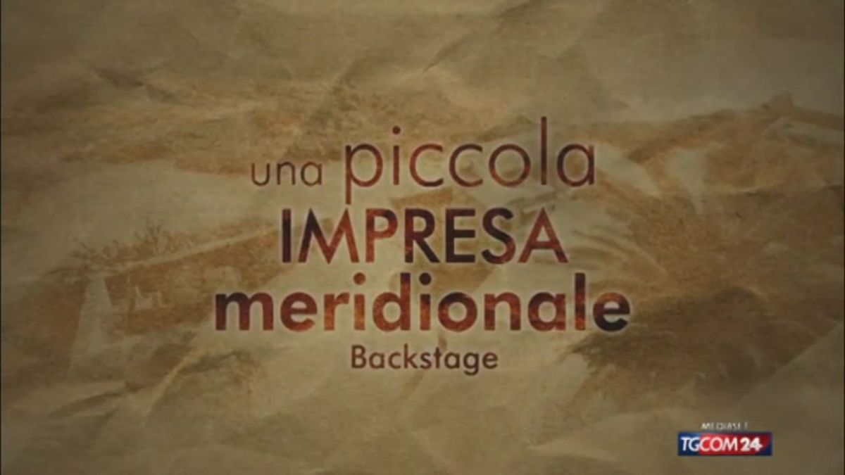 Backstage di Una piccola impresa meridionale