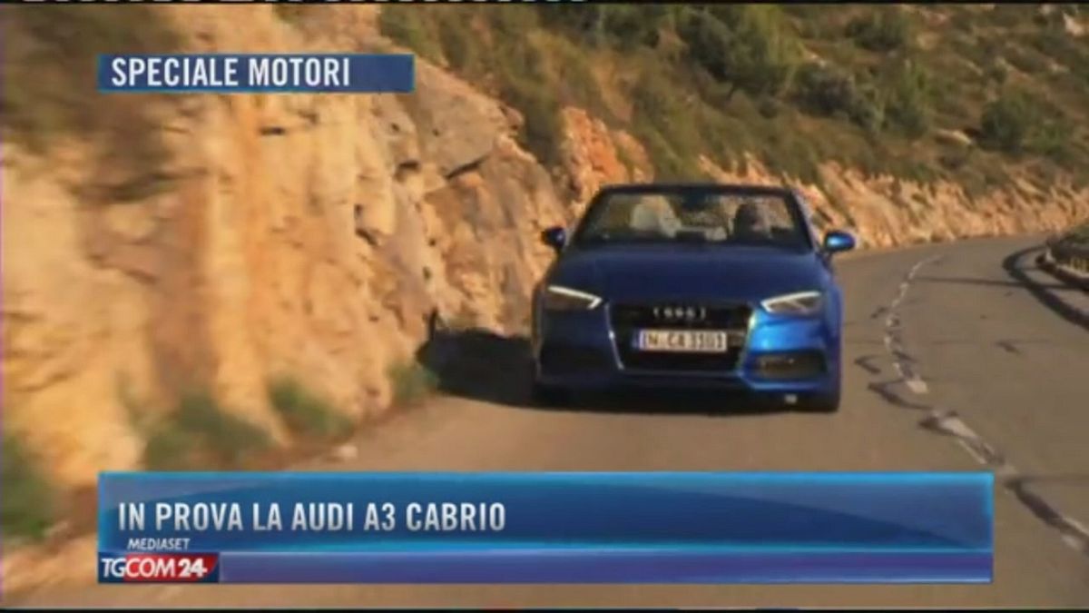 In prova la Audi A3 Cabrio