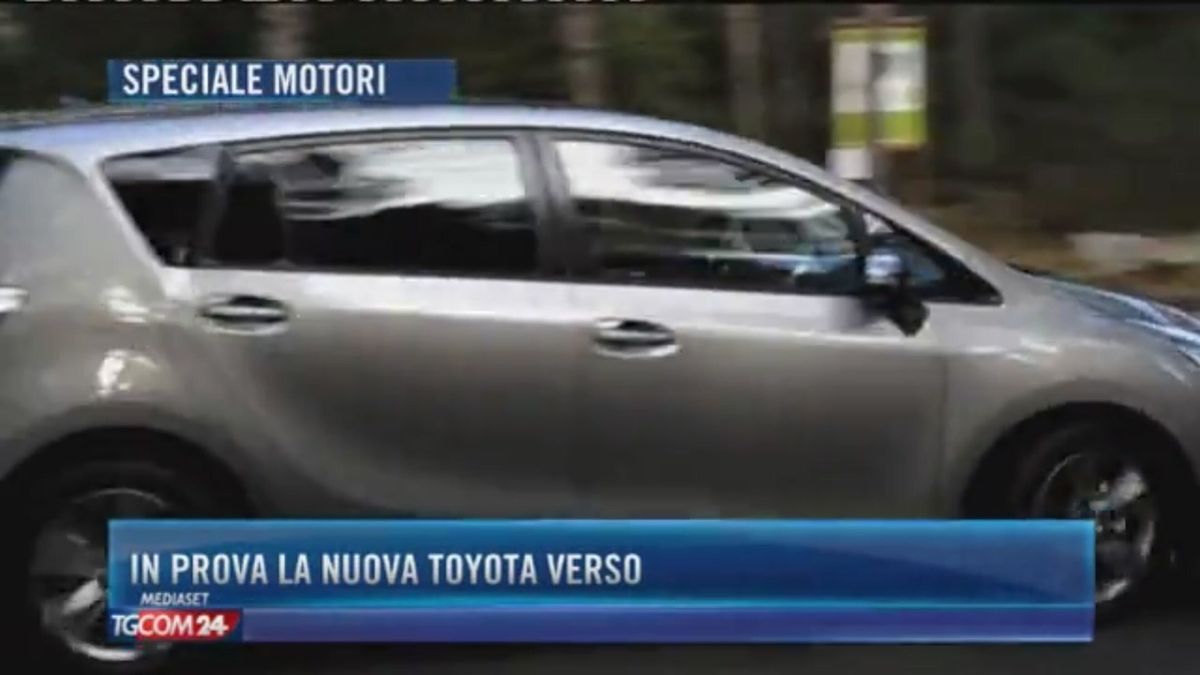 In prova la nuova Toyota Verso