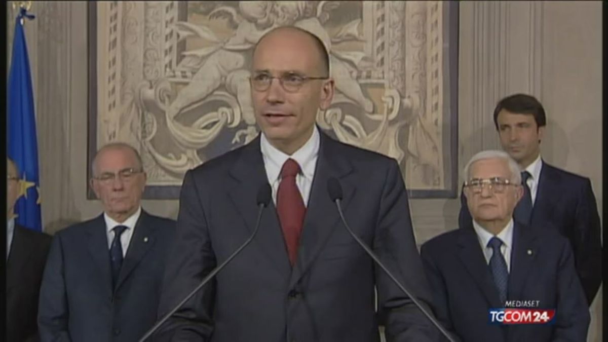 Letta: un governo più giovane e più rosa