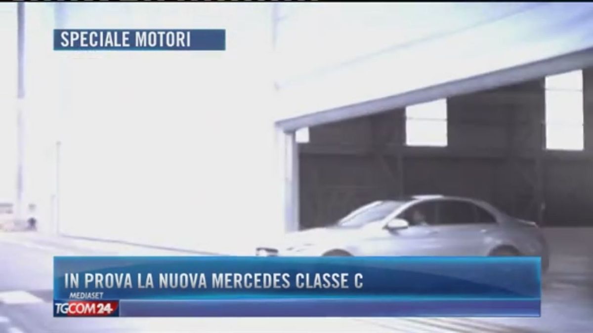 In prova la nuova Mercedes classe C