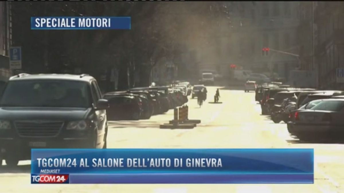 Tgcom24 al Salone dell'auto di Ginevra