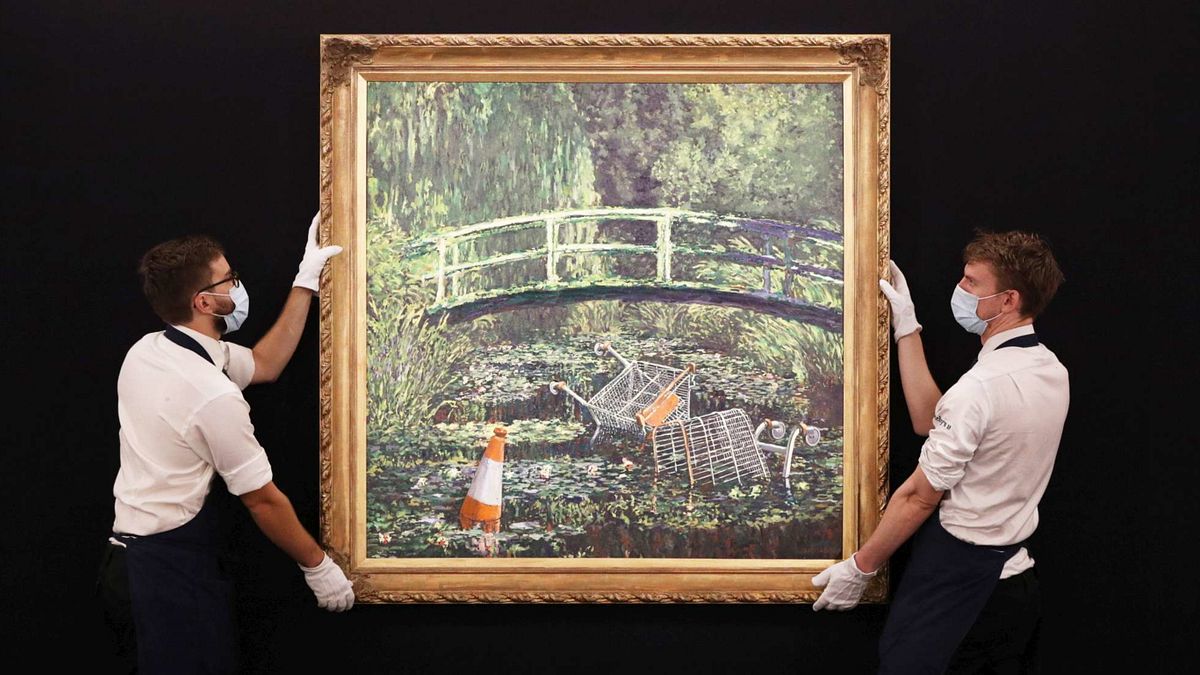 "Show Me the Monet" di Banksy