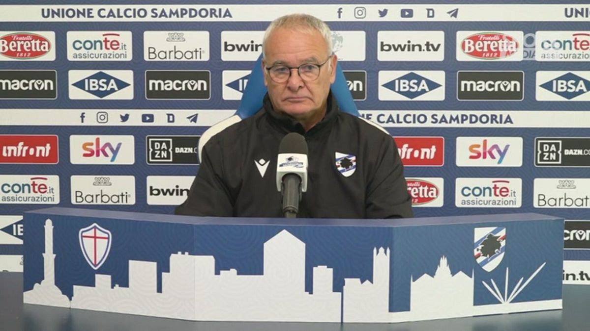 Ranieri: "Si parte alla pari, la classifica non conta"