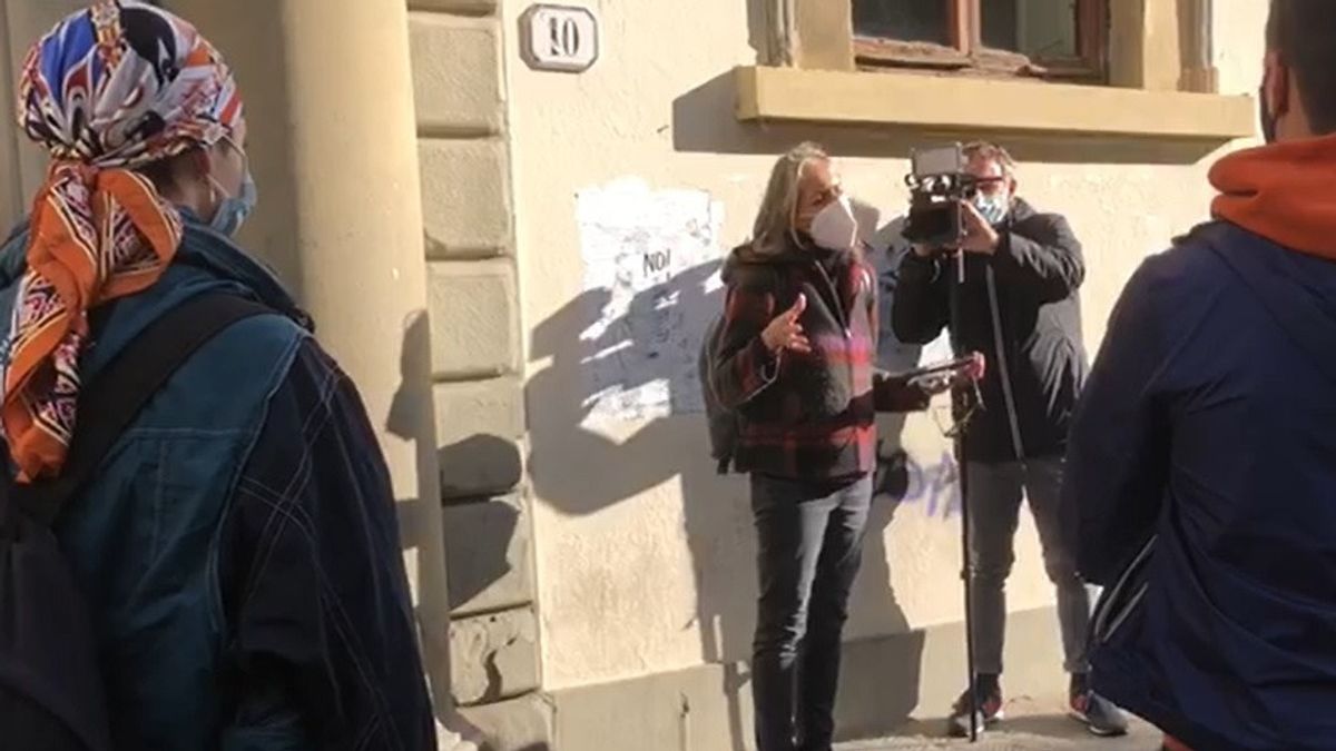 Lezione di Fisica all'aperto a Firenze 