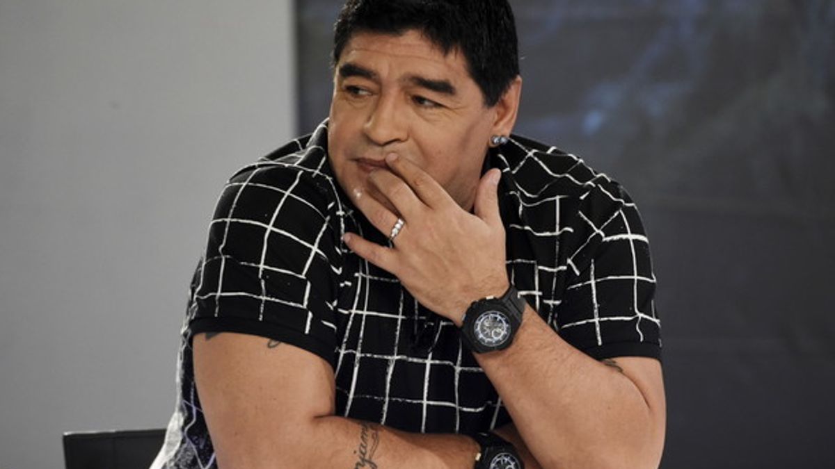 Maradona nel 2015