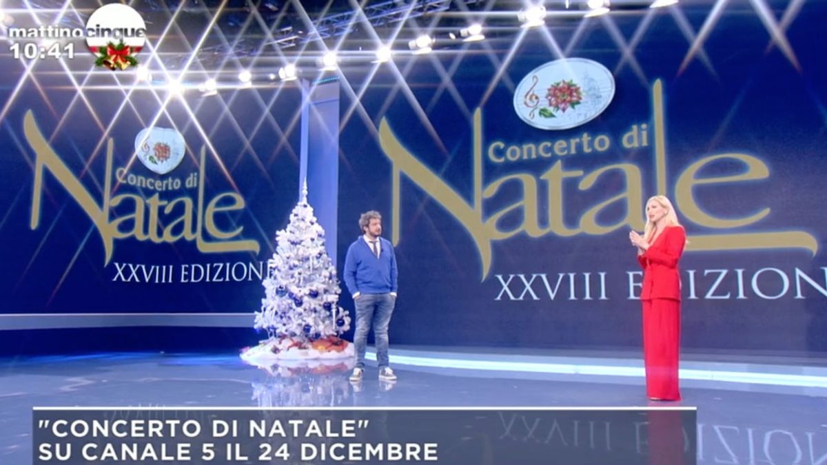 Concerto di Natale, Federica Panicucci: “Passeremo la vigilia insieme"
