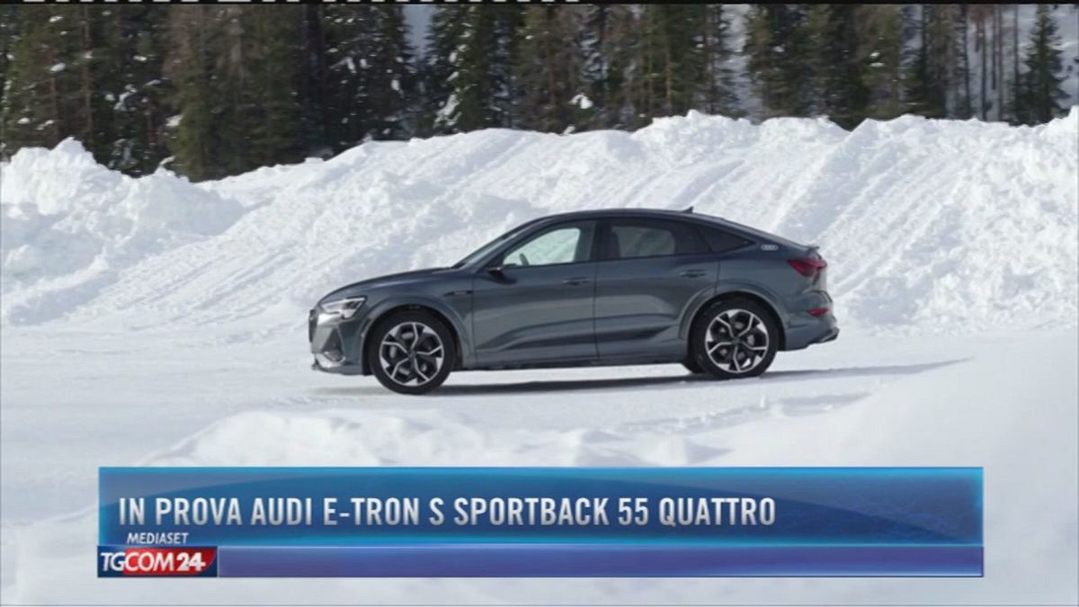 In prova Audi e-tron S Sportback 55 Quattro