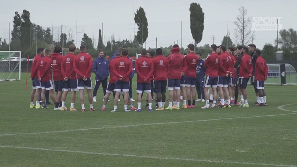 Cagliari, primo allenamento per Semplici