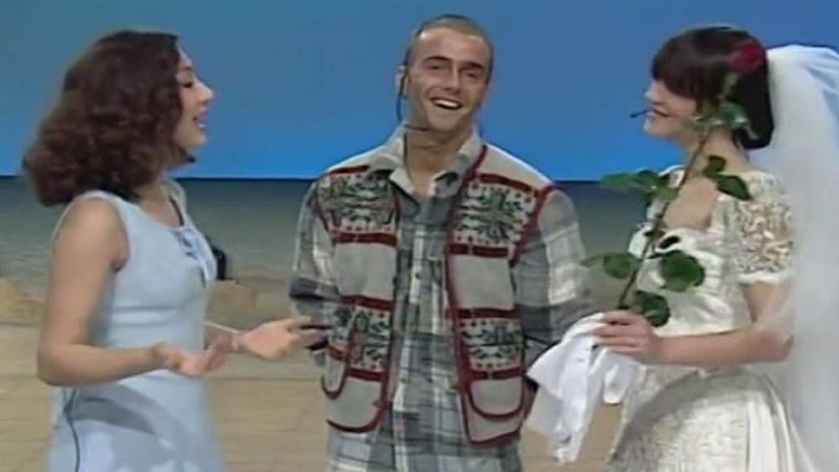 Quando Antonella Mosetti annunciò le nozze a "Non è la Rai"