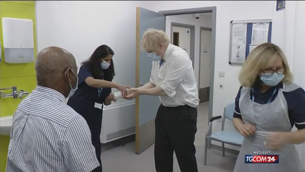 12.00 BORIS JOHNSON "IN BOLLETTA" SRV