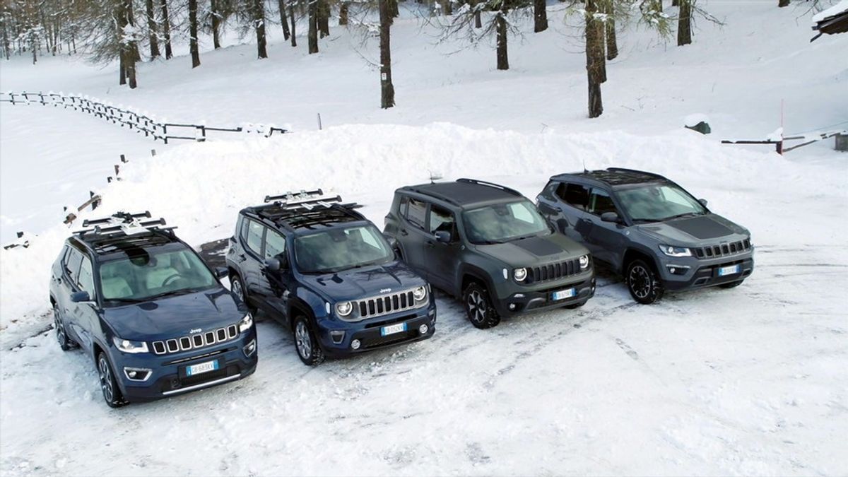 Il freddo? Solletico per le Jeep 4xe alla spina