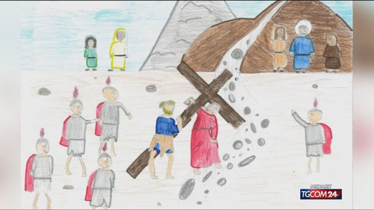 La Via crucis illustrata dai bambini