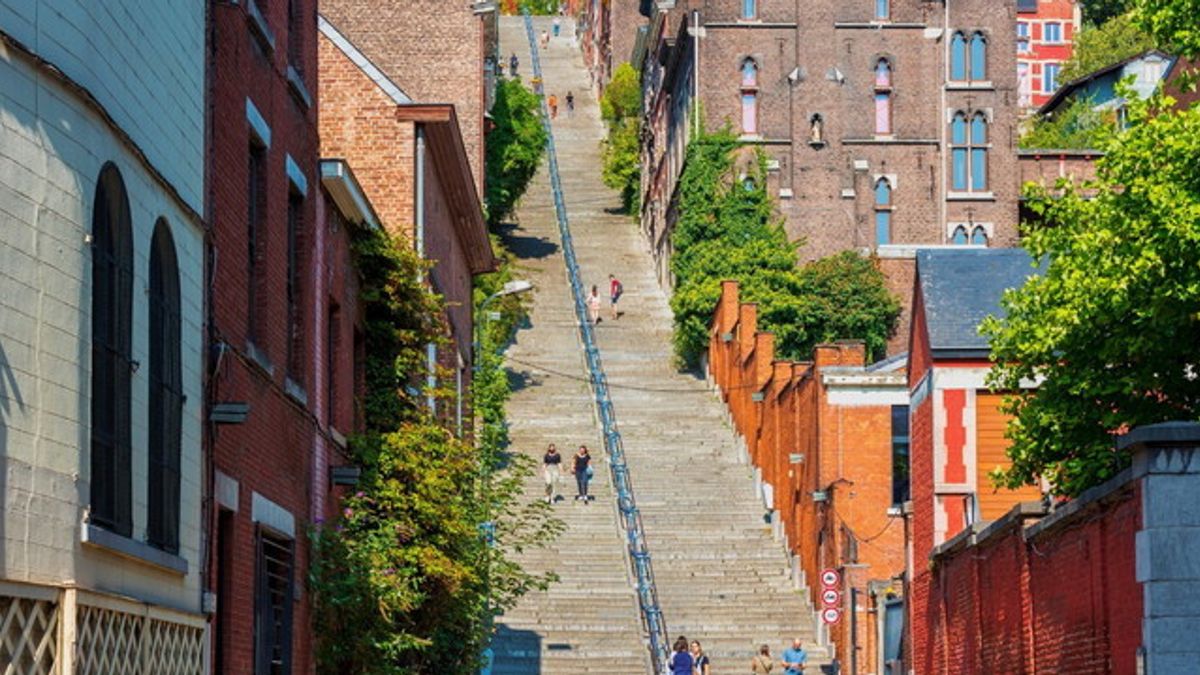 Liegi: la Montagne de Bueren