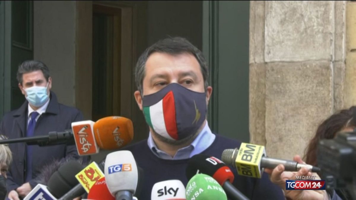 Covid, Salvini in pressing sul coprifuoco