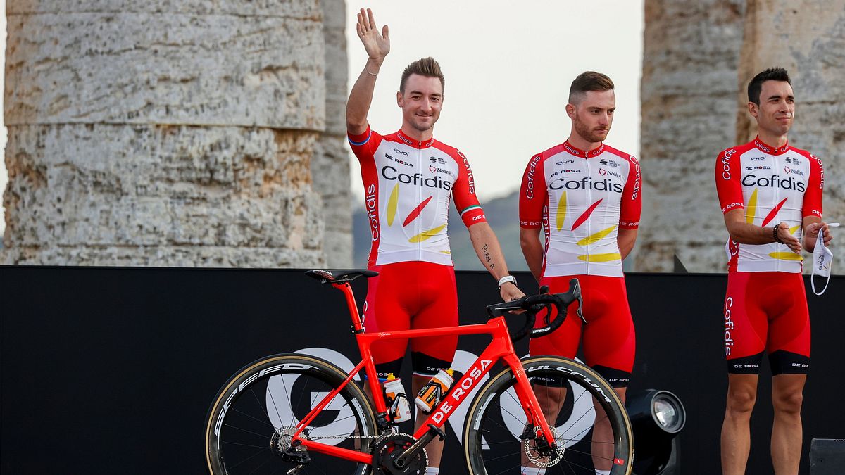 Elia Viviani (Cofidis) vincitore della classifica a punti alla Corsa Rosa 2018.