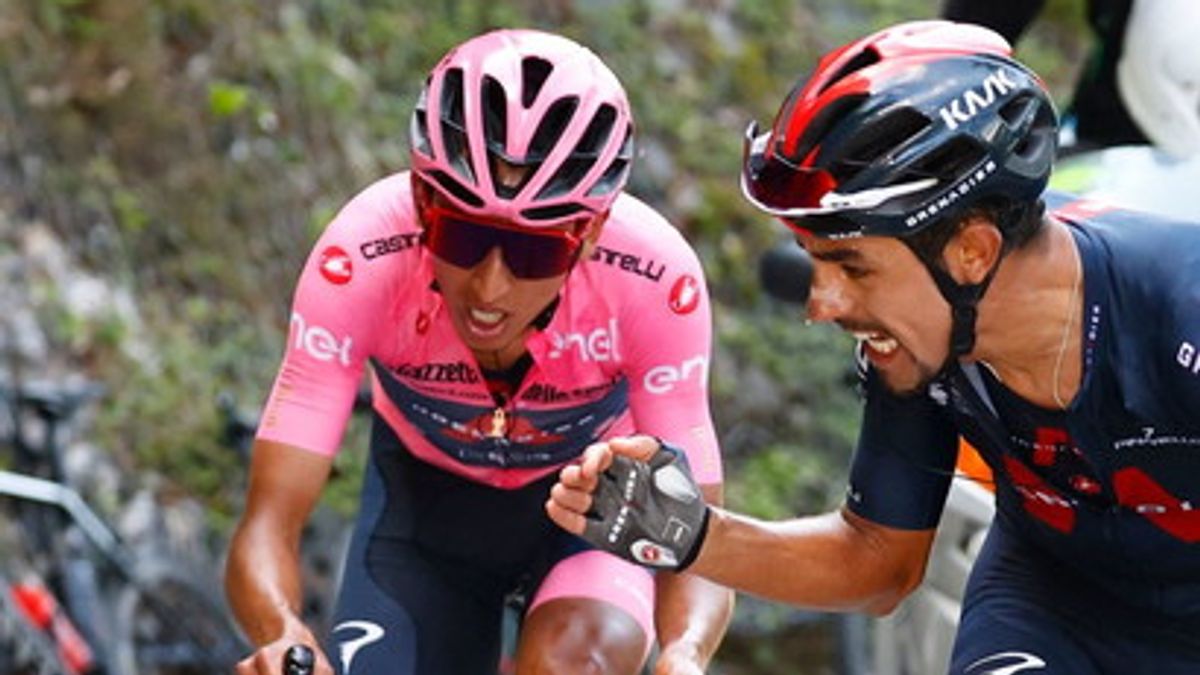 Daniel Martin ha vinto la tappa 17 del Giro d’Italia, la Canazei-Sega di Ala di 193 km. Egan Bernal è arrivato al traguardo dopo 1’23”. 