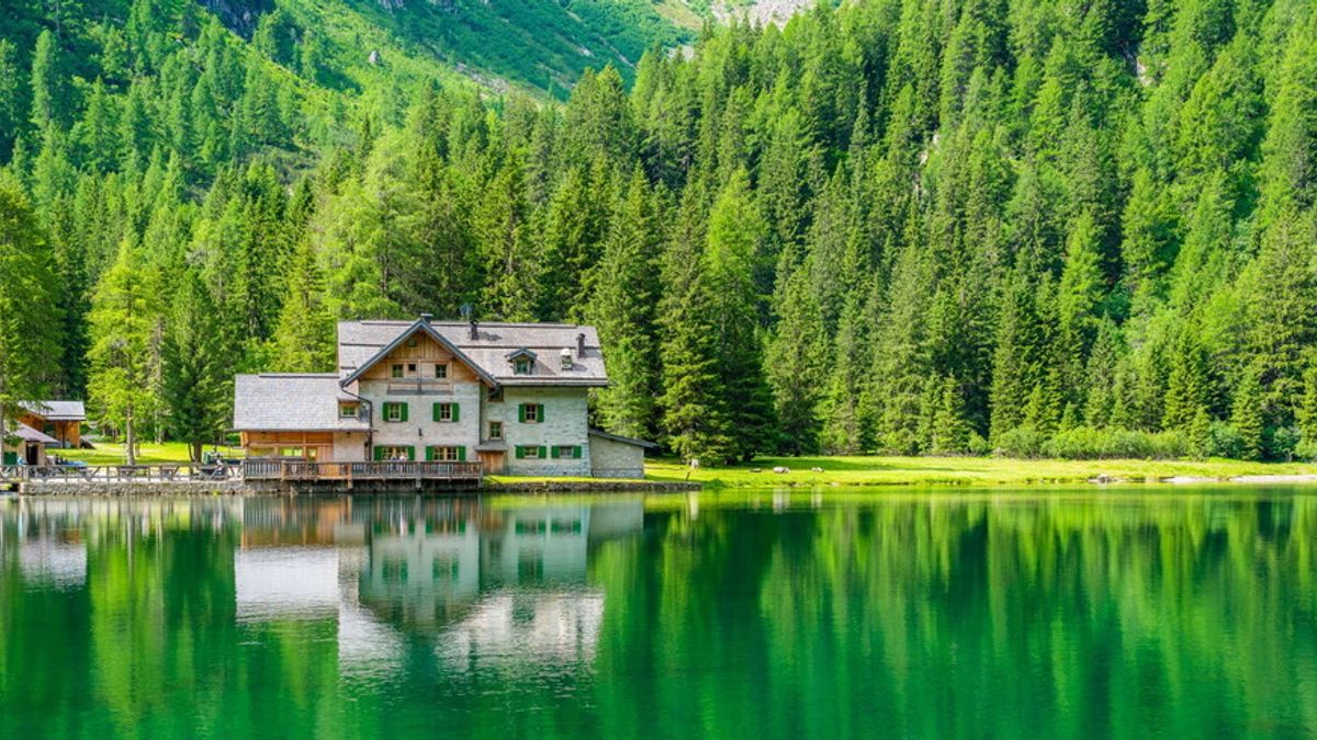 Lago di Nambino, Madonna di Campiglio, Trentino 