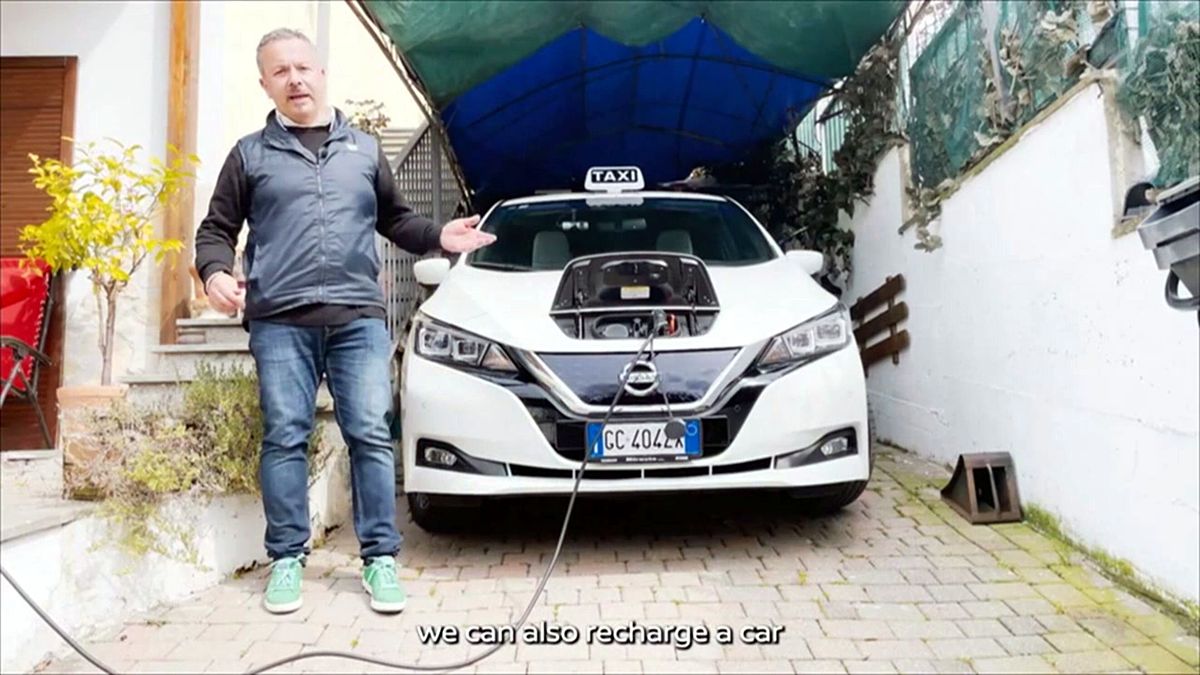 Marco il tassista: Leaf perfetta per il lavoro