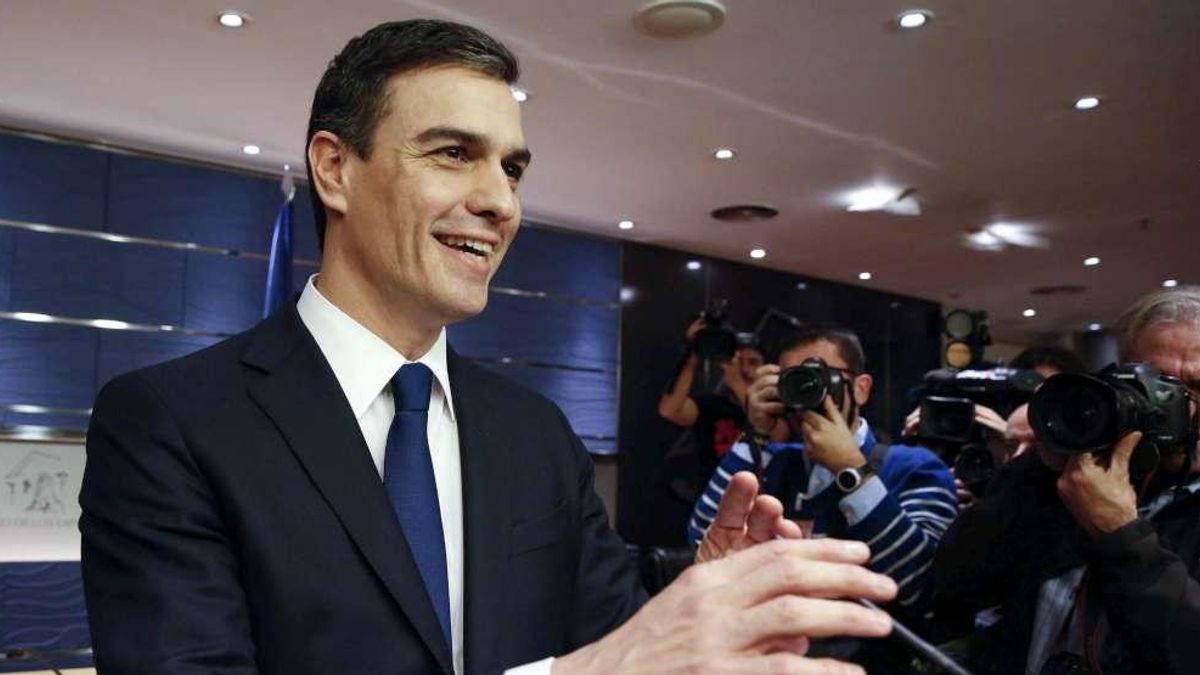 Il premier Pedro Sanchez