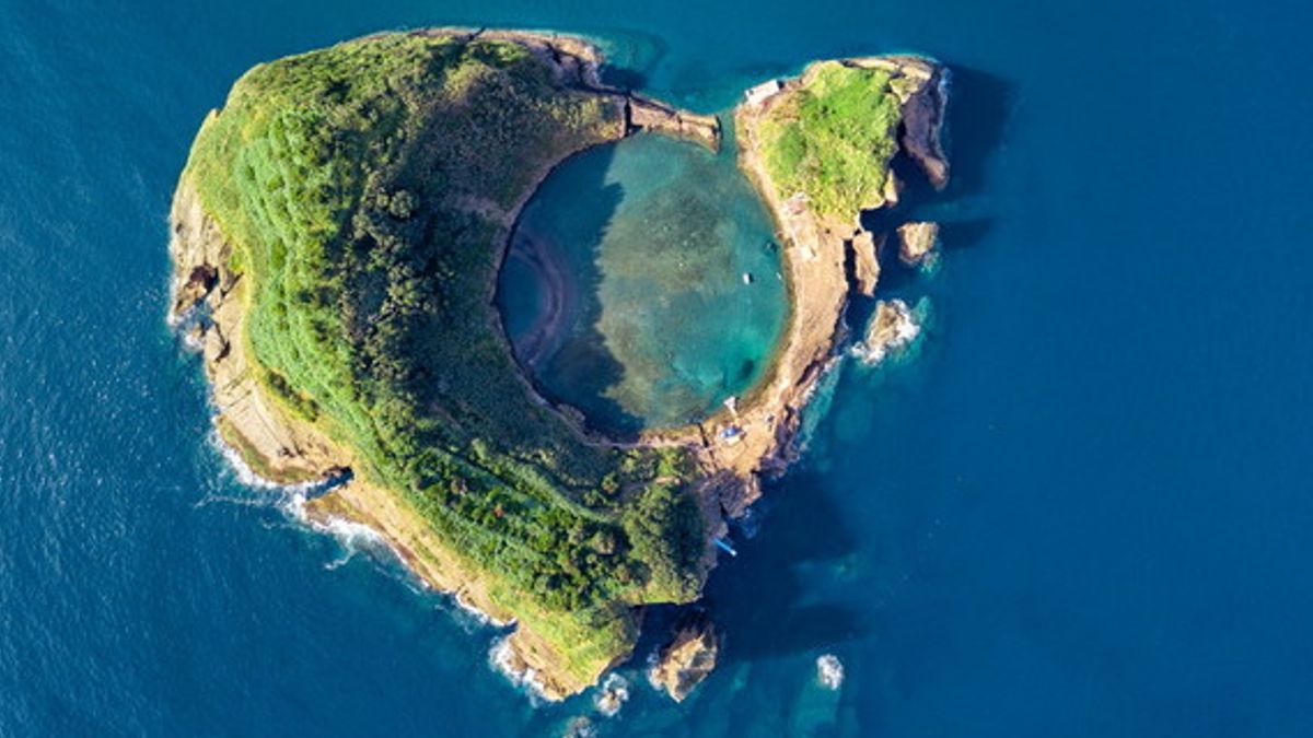  Ancora cuori: Ilheu de Vila Franca do Camp, Isole Azzorre