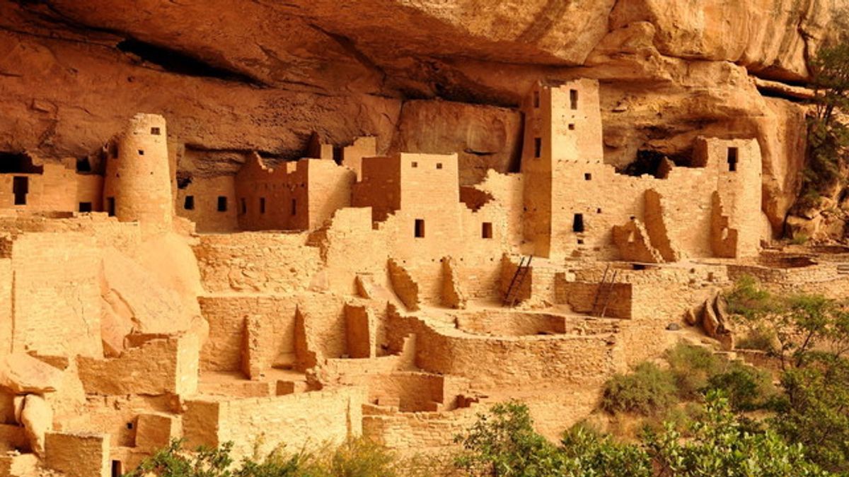  Cliff Palace, Mesa Verde, USA