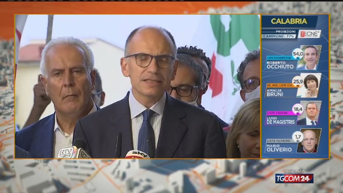 Letta: "Grande vittoria, occasione storica per il centrosinistra"