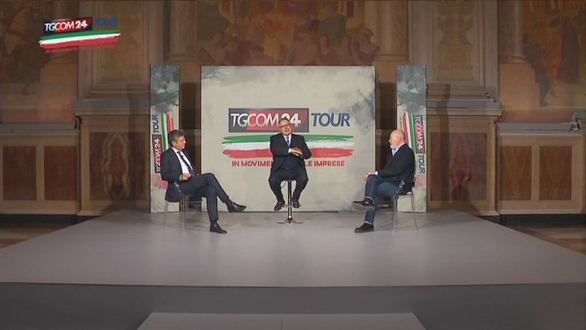 "Tgcom24Tour", "Paolo Liguori"intervista"Stefano Bonaccini e Francesco Ubertini