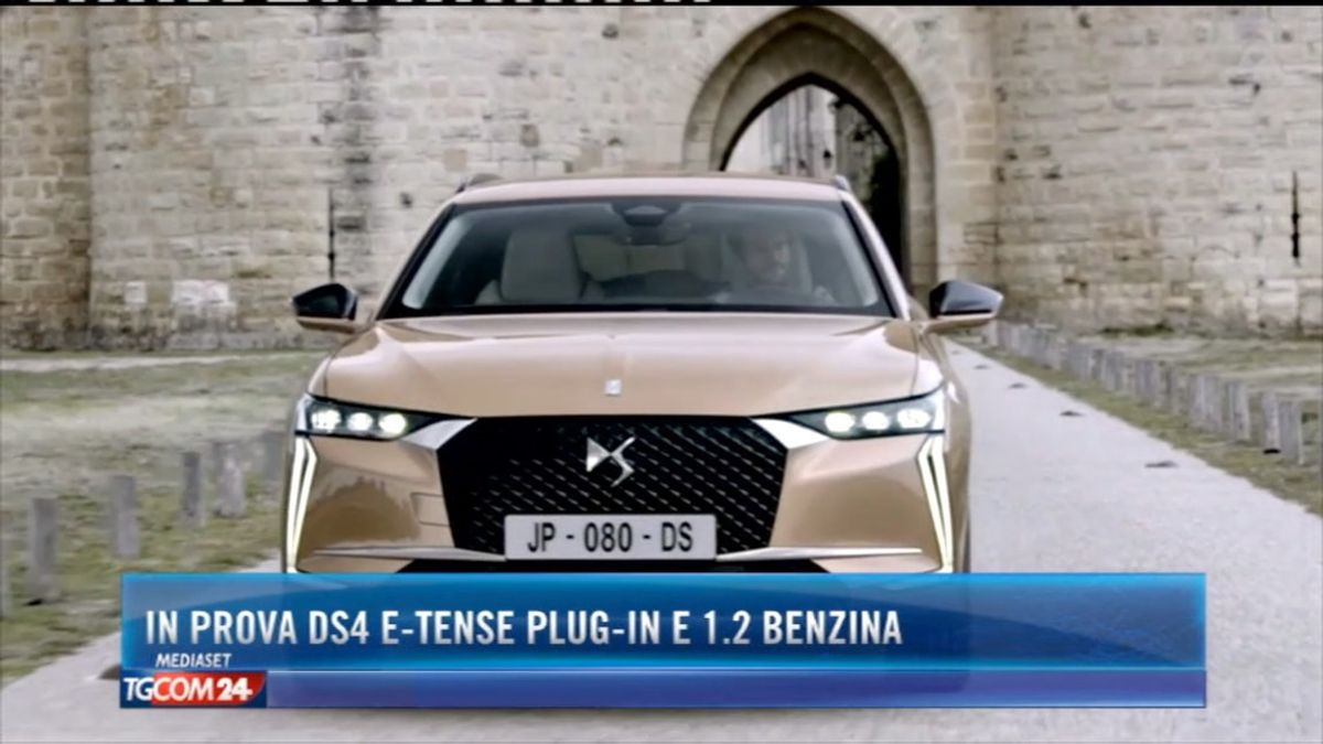 In prova DS 4 E-Tense plug in e 1.2 benzina