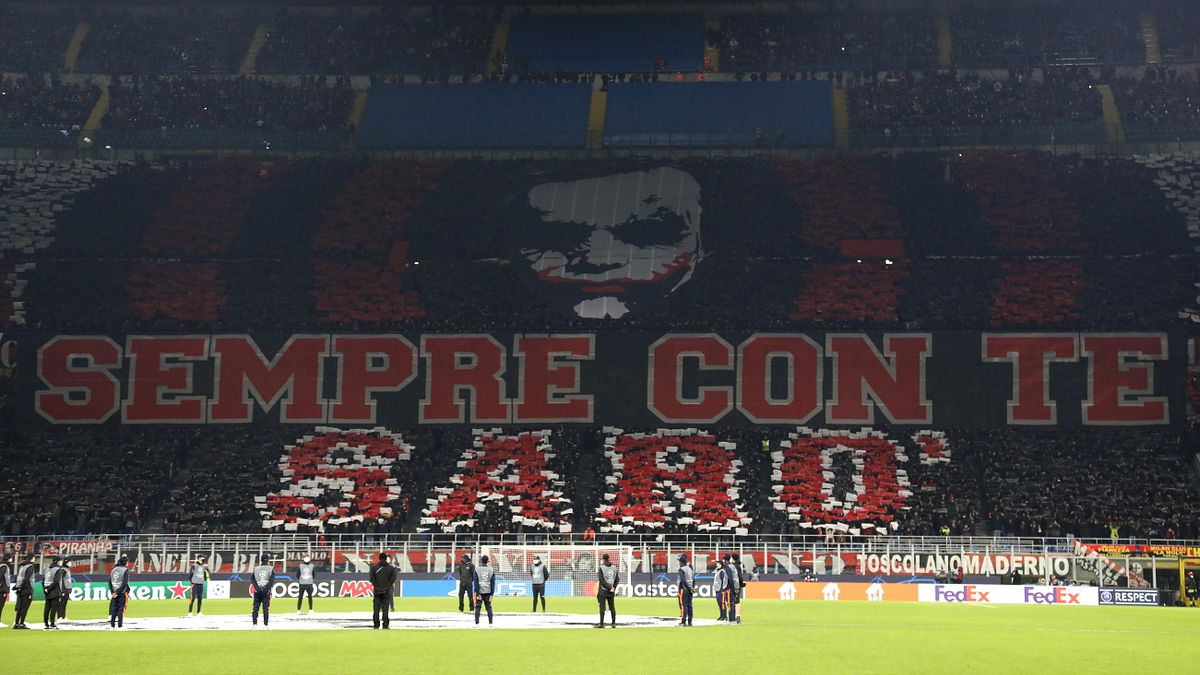 1) Milan: 42.033 spettatori a partita