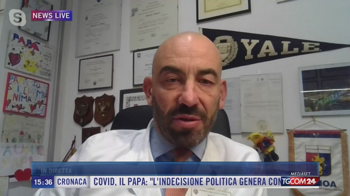 Bassetti a Tgcom24: "Basta divieti ai vaccinati, per loro è come un'influenza"