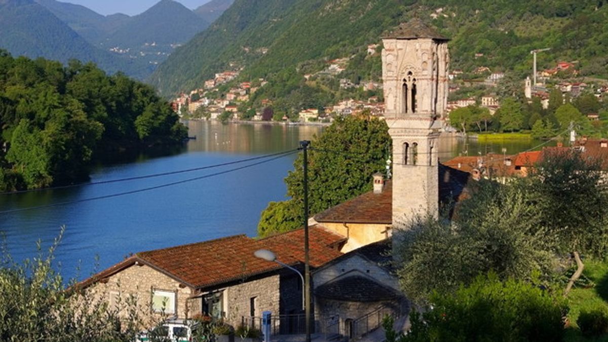  Ossuccio: la chiesa di Santa Maria Maddalena