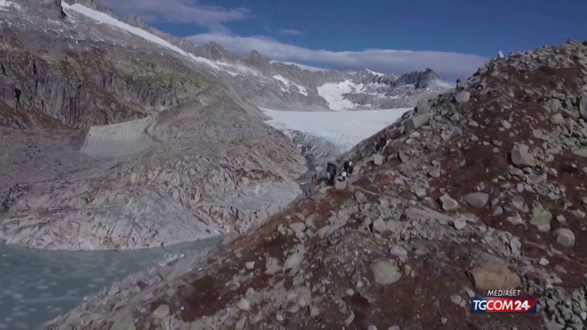 Ghiacciai, emergenza acqua