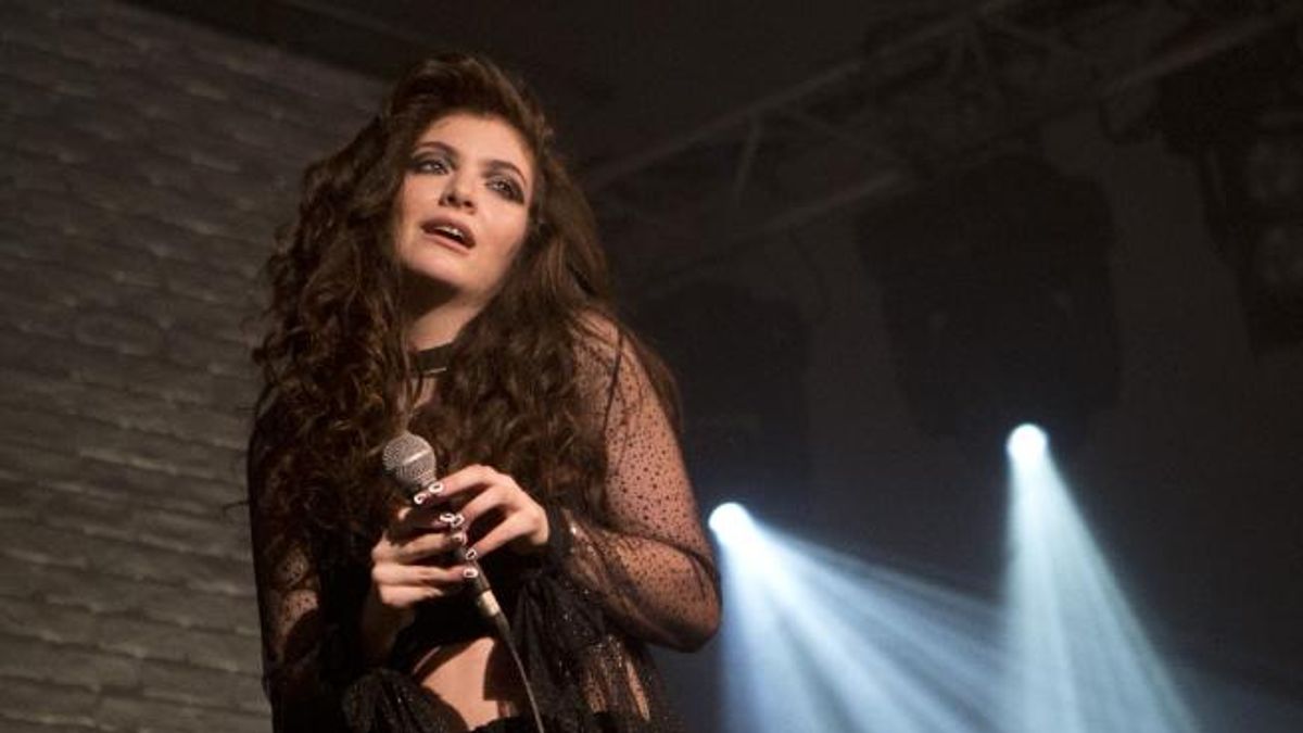 La cantante neozelandese Ella Yelich-O'Connor, in arte Lorde