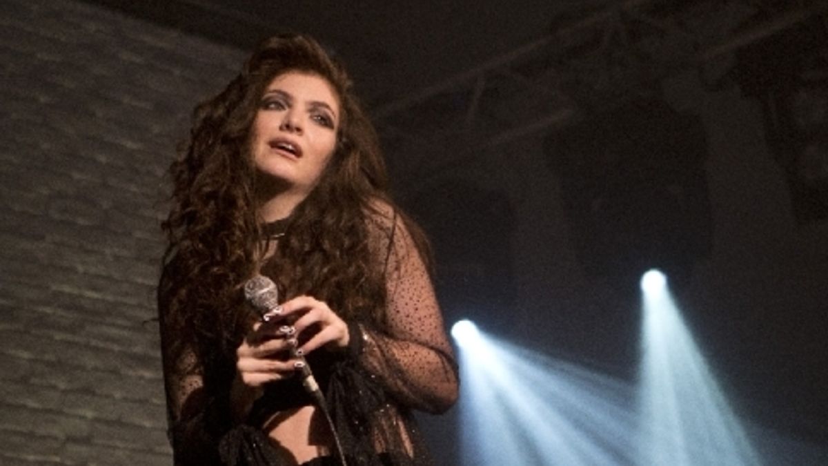 La cantante neozelandese Ella Yelich-O'Connor, in arte Lorde