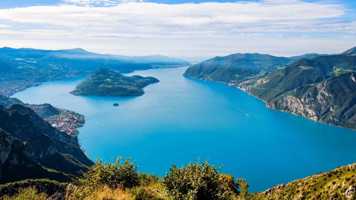 Il Lago d'Iseo e Monte Isola