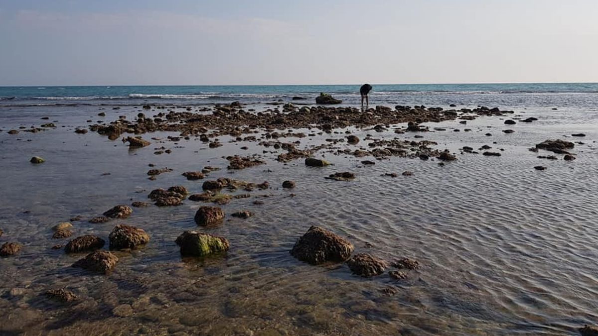 La bassa marea anomala che ha colpito Sciacca (Agrigento)