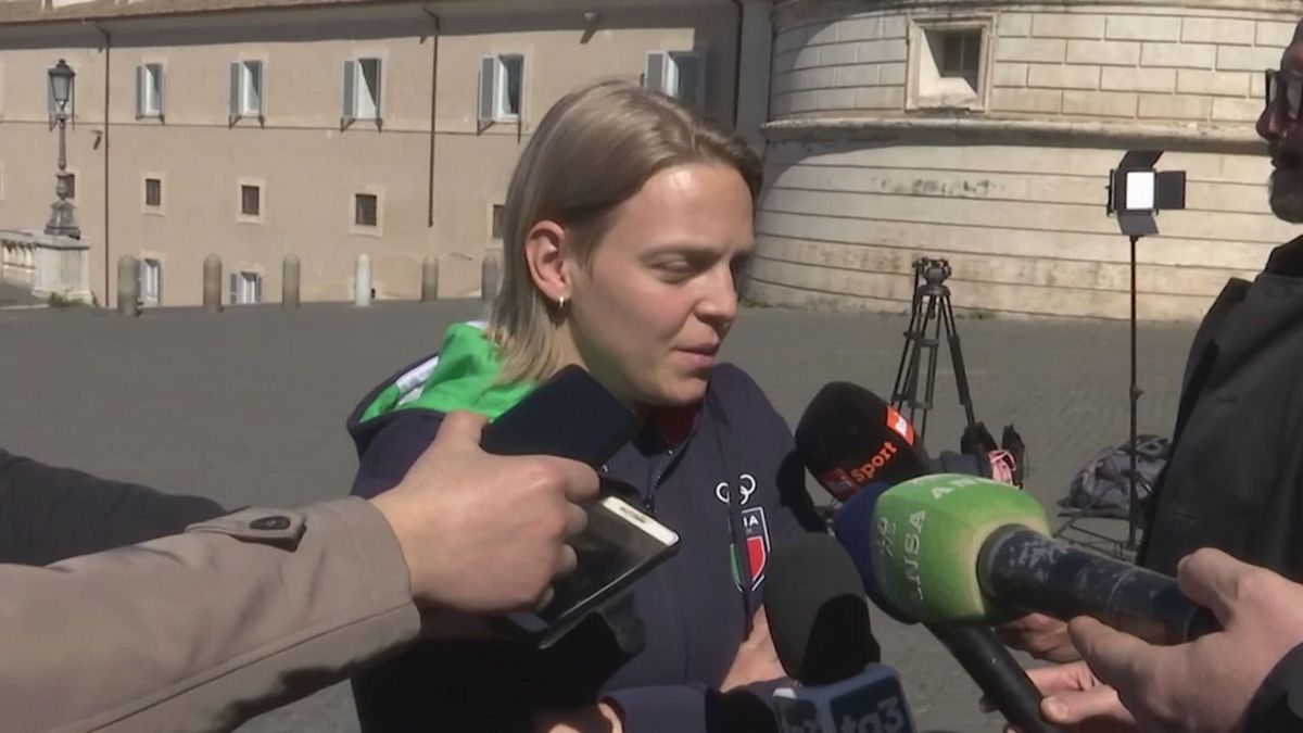 Gli Azzurri di Pechino al Quirinale