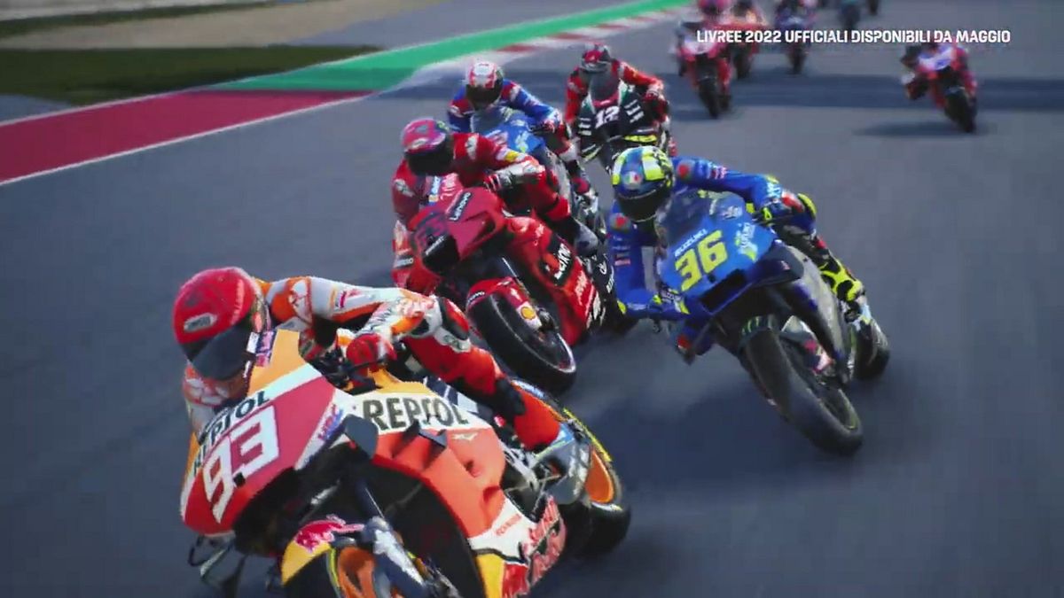 MotoGP 22 ha acceso i motori