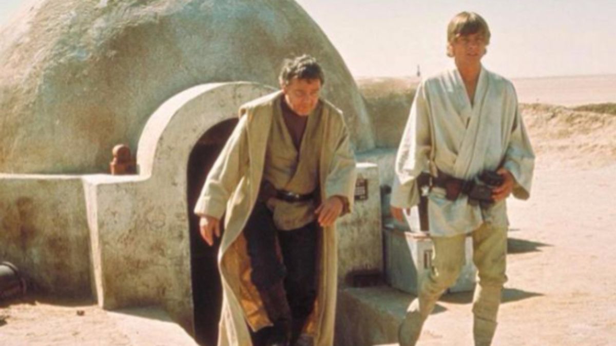 
      Nel deserto di Tatooine...
   