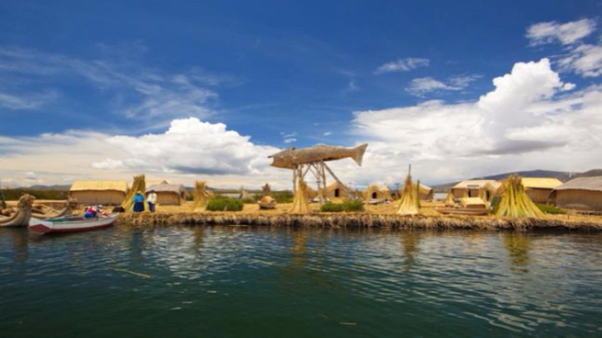 
      Villaggio di pescatori, Titicaca
   